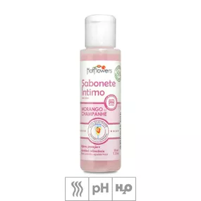 Sabonete Íntimo Hot Flowers 35ml (HC178-ST684) - Morango c/ ... - Linda Sex Produtos Eróticos BH, Lingerie sensuais, sex shop.
