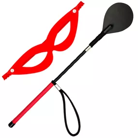 *Kit Tiazinha Chibata e Máscara La Pimienta (L244-ST649) - V... - Linda Sex Produtos Eróticos BH, Lingerie sensuais, sex shop.