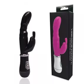 **Vibrador Ponto G VP (PG015-ST233) - Preto - Linda Sex Produtos Eróticos BH, Lingerie sensuais, sex shop.