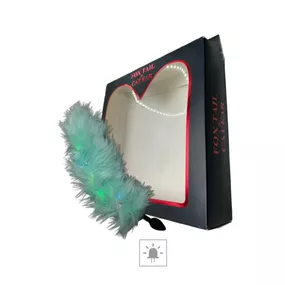 Plug Silicone Cauda Articulada Com Led Luxo (PL082) - Verd - Linda Sex Produtos Eróticos BH, Lingerie sensuais, sex shop.