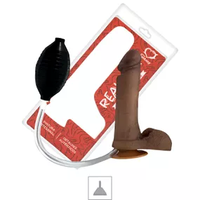 Prótese 15X14cm Com Ventosa e Escroto Ejaculadora Realdick (... - Linda Sex Produtos Eróticos BH, Lingerie sensuais, sex shop.