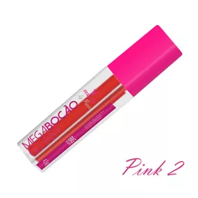 *Batom Líquido Matte Megabocão (SL455) - Pink 2 - Linda Sex Produtos Eróticos BH, Lingerie sensuais, sex shop.