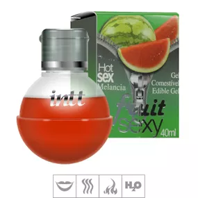 Gel Comestível Hot Fruit Sexy 40ml (ST138) - Melancia - Linda Sex Produtos Eróticos BH, Lingerie sensuais, sex shop.