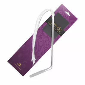 Chicote Fino Com Franja 35cm (ST201) - Branco - Linda Sex Produtos Eróticos BH, Lingerie sensuais, sex shop.