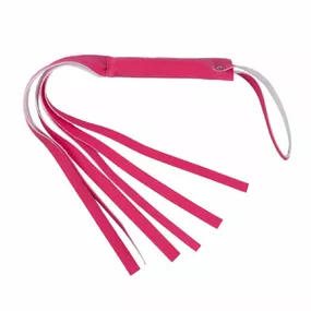 *Chicote 6 Tiras Brasil Fetiche 80cm (CR80R-ST537) - Rosa - Linda Sex Produtos Eróticos BH, Lingerie sensuais, sex shop.