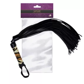 *Chicote Premium 40cm (ST613-15399) - Onça - Linda Sex Produtos Eróticos BH, Lingerie sensuais, sex shop.
