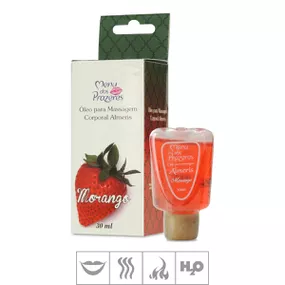 *Gel Para Sexo Oral Almeris 30ml (ST650) - Morango - Linda Sex Produtos Eróticos BH, Lingerie sensuais, sex shop.