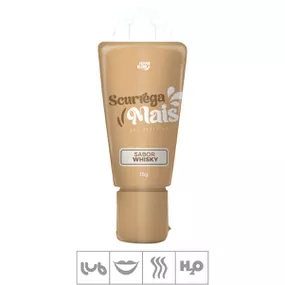 Lubrificante Beijável Scurrega Mais 15g (ST750) - Whisky - Linda Sex Produtos Eróticos BH, Lingerie sensuais, sex shop.