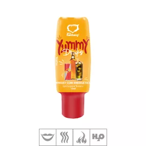Gel Comestível Yummy Drinks Hot 15ml (ST877) - Whisky c/ Ene... - Linda Sex Produtos Eróticos BH, Lingerie sensuais, sex shop.