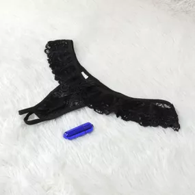 Calcinha Com Vibro (TO004V) - Preto - Linda Sex Produtos Eróticos BH, Lingerie sensuais, sex shop.