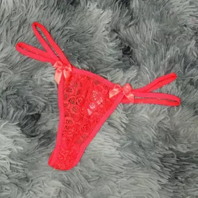 *Calcinha Sedução 50 Tons (TO006) - Vermelho - Linda Sex Produtos Eróticos BH, Lingerie sensuais, sex shop.