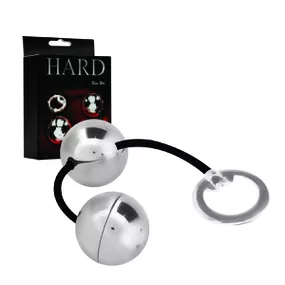 Bolinha Ben-Wa Metal 02un Hard (CSA130-HA130) - Cromado - Linda Sex Produtos Eróticos BH, Lingerie sensuais, sex shop.