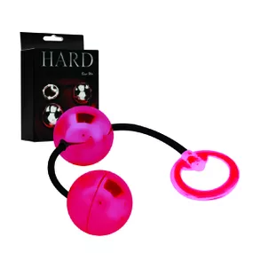 Bolinha Ben-Wa Metal 02un Hard (CSA130-HA130) - Vermelho - Linda Sex Produtos Eróticos BH, Lingerie sensuais, sex shop.