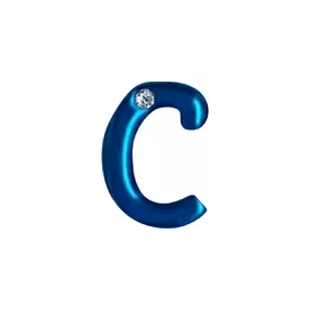Letras Para Personalização Azul (HA180A) - C - Linda Sex Produtos Eróticos BH, Lingerie sensuais, sex shop.