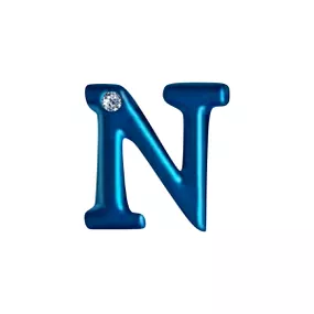 Letras Para Personalização Azul (HA180A) - N - Linda Sex Produtos Eróticos BH, Lingerie sensuais, sex shop.
