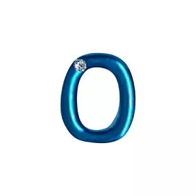 Letras Para Personalização Azul (HA180A) - O - Linda Sex Produtos Eróticos BH, Lingerie sensuais, sex shop.