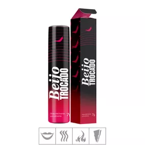 Gloss Eletrizante Beijo Trocado 7g (PB221) - Padrão - Linda Sex Produtos Eróticos BH, Lingerie sensuais, sex shop.