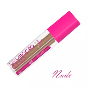 *Batom Líquido Matte Megabocão Validade 06/22 (SL455) - Nude... - Linda Sex Produtos Eróticos BH, Lingerie sensuais, sex shop.