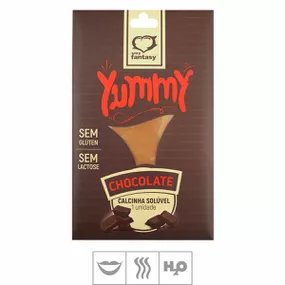 Calcinha Comestível Yummy SF (ST518) - Chocolate - Linda Sex Produtos Eróticos BH, Lingerie sensuais, sex shop.
