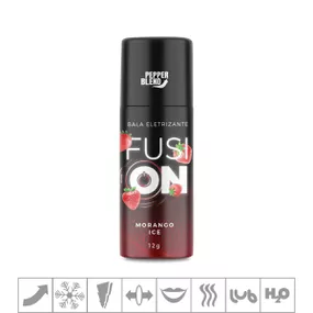 Excitante Unissex Beijável Fusion 12g (ST751) - Morango Ice - Linda Sex Produtos Eróticos BH, Lingerie sensuais, sex shop.