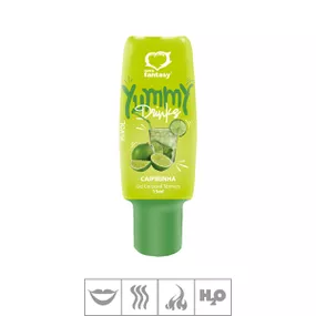 Gel Comestível Yummy Drinks Hot 15ml (ST877) - Caipirinha - Linda Sex Produtos Eróticos BH, Lingerie sensuais, sex shop.