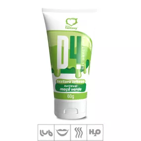 Lubrificante Beijável D4 Textura Leitosa 60g (ST883) - Maçã ... - Linda Sex Produtos Eróticos BH, Lingerie sensuais, sex shop.