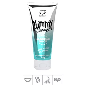 Gel Comestível Yummy Gourmet Hot 45g (ST885) - Algodão Doce... - Linda Sex Produtos Eróticos BH, Lingerie sensuais, sex shop.