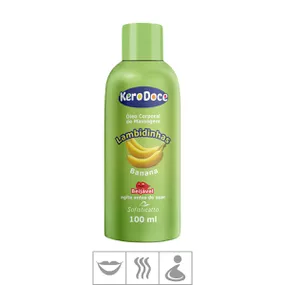 Óleo Para Massagem Beijável Kero Doce 100ml (ST908) - Banana... - Linda Sex Produtos Eróticos BH, Lingerie sensuais, sex shop.