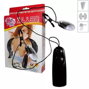 *Prendedores De Mamilo Com Vibro e Controle VP (CB015-14762)... - lojasacaso.com.br Lingerie Sensual e Sex Shop
