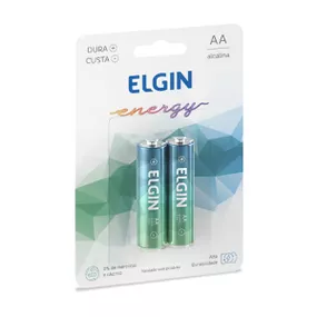 Pilha Pequena AA Alcalina 2un Elgin Energy (15004) - Padrão - lojasacaso.com.br Lingerie Sensual e Sex Shop