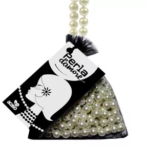 Colar De Pérolas Para Massagem Sensual Perla D'Amore (15467)... - lojasacaso.com.br Lingerie Sensual e Sex Shop
