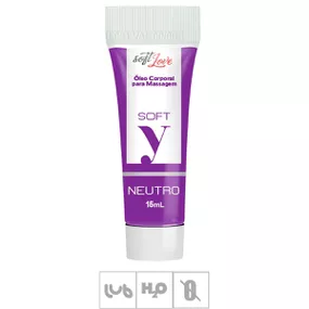 **Lubrificante Soft-Y 15ml (16219) - Neutro - lojasacaso.com.br Lingerie Sensual e Sex Shop