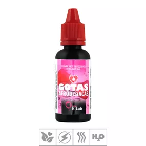 Gotas Afrodisíacas K-lab 20ml (16966) - Padrão - lojasacaso.com.br Lingerie Sensual e Sex Shop