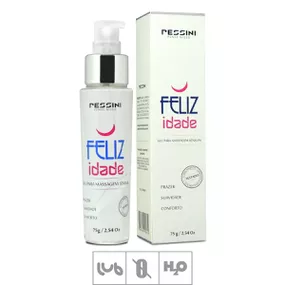 Lubrificante Feliz Idade 75g (17127) - Neutro - lojasacaso.com.br Lingerie Sensual e Sex Shop