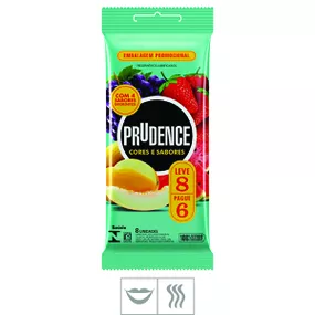 Preservativo Prudence Cores e Sabores leve 8 Pague 6 (17262)... - lojasacaso.com.br Lingerie Sensual e Sex Shop