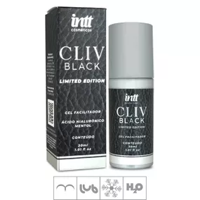 *Gel Para Sexo Anal Cliv Black 30ml (17649) - Padrão - lojasacaso.com.br Lingerie Sensual e Sex Shop