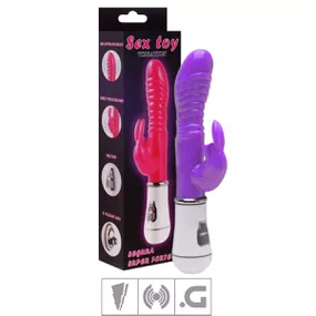 Vibrador Ponto G Com Estimulador SI (5375) - Roxo - lojasacaso.com.br Lingerie Sensual e Sex Shop