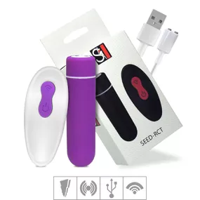 Cápsula Vibratória Recarregável SEED-RCT SI (6416) - Lilás... - lojasacaso.com.br Lingerie Sensual e Sex Shop