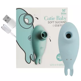 Estimulador Com Pulsação Cutie Baby SI (6487) - Azul - lojasacaso.com.br Lingerie Sensual e Sex Shop