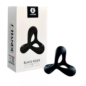 Anel Peniano Black Rider SI (6698) - Preto - lojasacaso.com.br Lingerie Sensual e Sex Shop