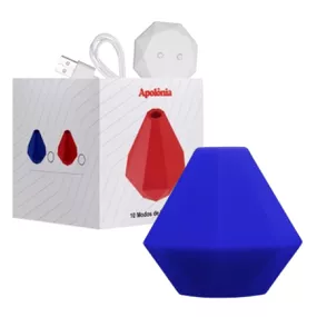Estimulador Com Pulsação Apolônia SI (7888) - Azul - lojasacaso.com.br Lingerie Sensual e Sex Shop