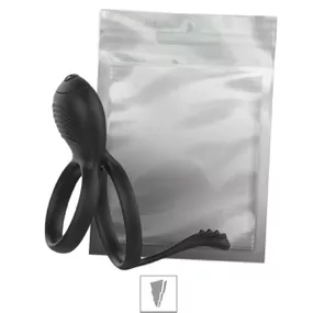 Anel Peniano Com Vibro SI (8207) - Preto - lojasacaso.com.br Lingerie Sensual e Sex Shop