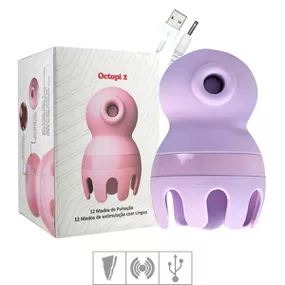 Vibrador Com Pulsação Recarregável Octopi 2 SI (8249) - Rox... - lojasacaso.com.br Lingerie Sensual e Sex Shop