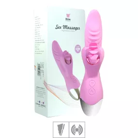 **Vibrador Com Estimulador e Aquecimento 7 Vibrações (DB-187... - lojasacaso.com.br Lingerie Sensual e Sex Shop