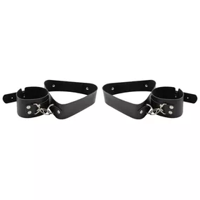 *Kit Algemas e Coxas Dominatrixxx (DX1856) - Preto - lojasacaso.com.br Lingerie Sensual e Sex Shop