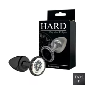 Plug de Metal P Signos Virgem (HA162VI) - Onix - lojasacaso.com.br Lingerie Sensual e Sex Shop