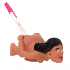 *Porta Caneta Mulher Hot Flowers (ST635-HZ512) - Morena - lojasacaso.com.br Lingerie Sensual e Sex Shop