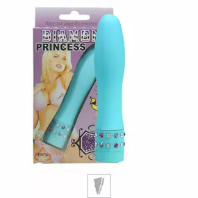 *Vibrador Personal Diamond 8cm MM (MBA1014) - Azul - lojasacaso.com.br Lingerie Sensual e Sex Shop