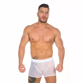 *Cueca Tule (PS1120) - Branco - lojasacaso.com.br Lingerie Sensual e Sex Shop