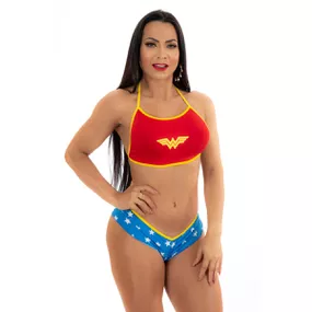 Fantasia Mini Mulher Maravilha (PS7053) - Padrão - lojasacaso.com.br Lingerie Sensual e Sex Shop
